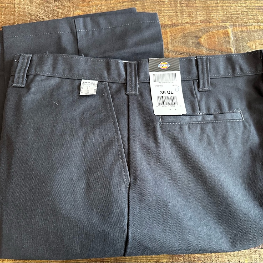 COPY - New with tags Dickies Gray 36”x 29” Work Pants